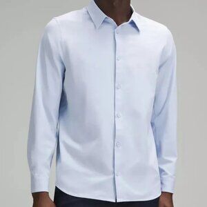 Lululemon Athletica Men's New Venture Classic-Fit M Long Sleeve Button-Up Shirt